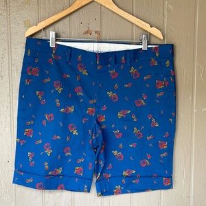 Barney’s New York floral shorts